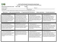 Mid-Term/Final Student Teaching Observation Report Rating Scale ...