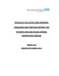 specialist palliative care referral guidelines and symptom control for ...