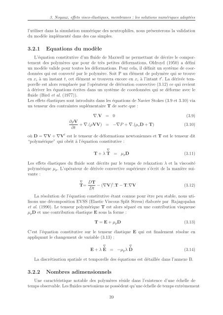 Simulation numÃ©rique du mouvement et de la dÃ©formation des ...