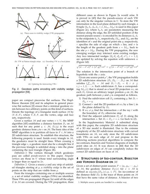Construction of Iso-contours, Bisectors and Voronoi Diagrams on ...