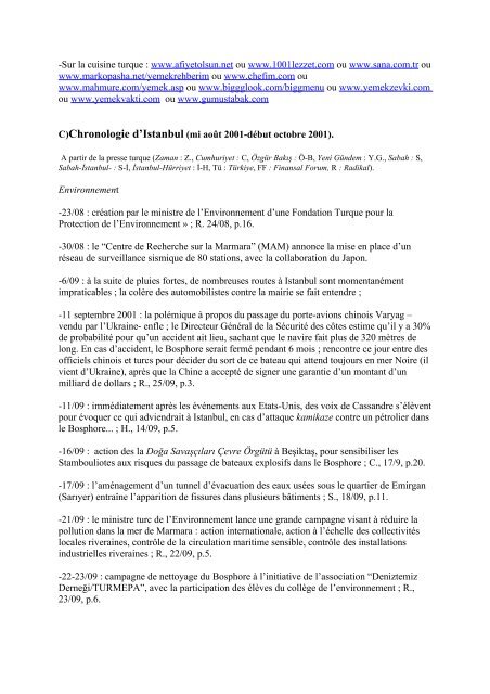 ELECTROui n.6 (7 Ã¨me numÃ©ro) 10 octobre 2001 ... - IFEA