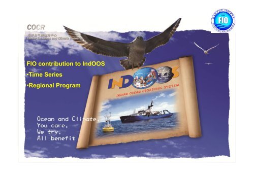 FIO's Initiative on Indian Ocean Climate Observation