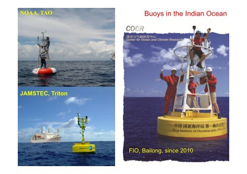 FIO's Initiative on Indian Ocean Climate Observation