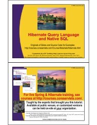 Hibernate Query Language Hibernate Query Language and Native