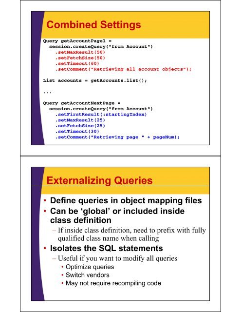 Hibernate Query Language Hibernate Query Language and Native