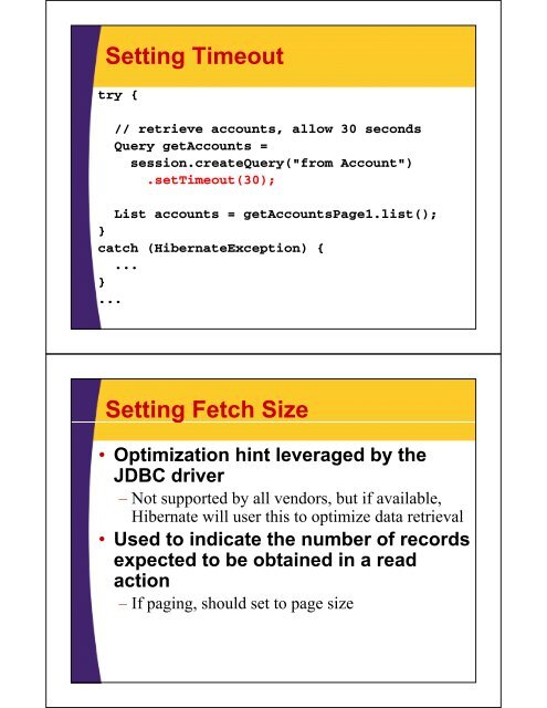 Hibernate Query Language Hibernate Query Language and Native