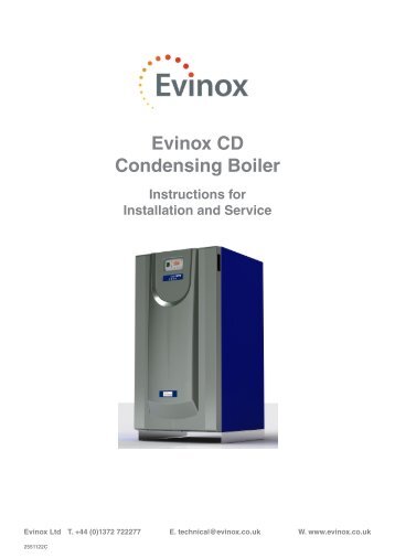 Evinox CD Condensing Boiler