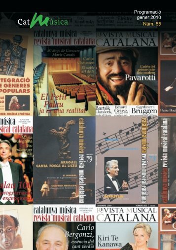 revista gener:REVISTA.qxd.qxd - Catalunya Música