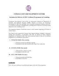 Franchise Scheme:Invitationfor Delivery of CDC Certificate ...