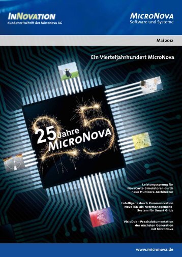 25 Jahre MicroNova - MicroNova AG