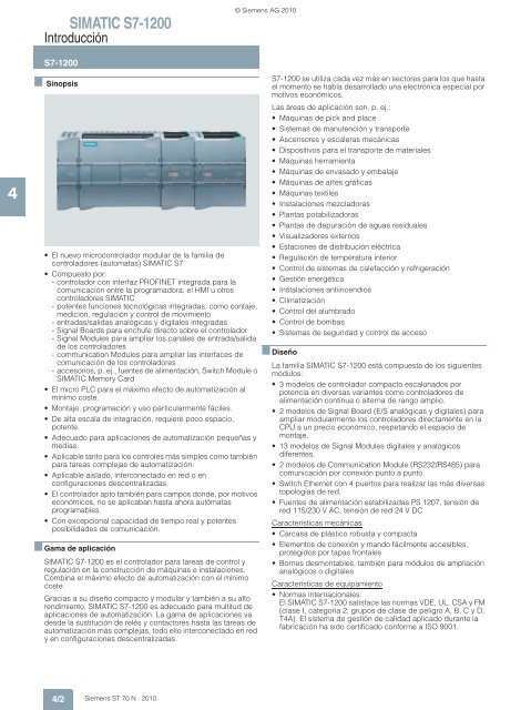 SIMATIC S7-1200 - Dielectro Industrial