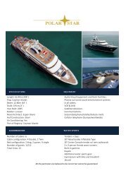 polar star, 63.4m, 400000 euro p/w - Black Diamond Lifestyle