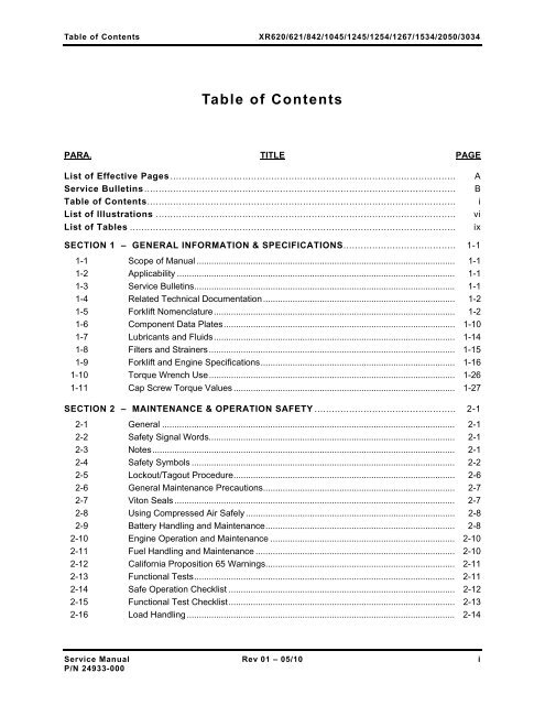 Download complete manual - pdf - Xtreme Manufacturing