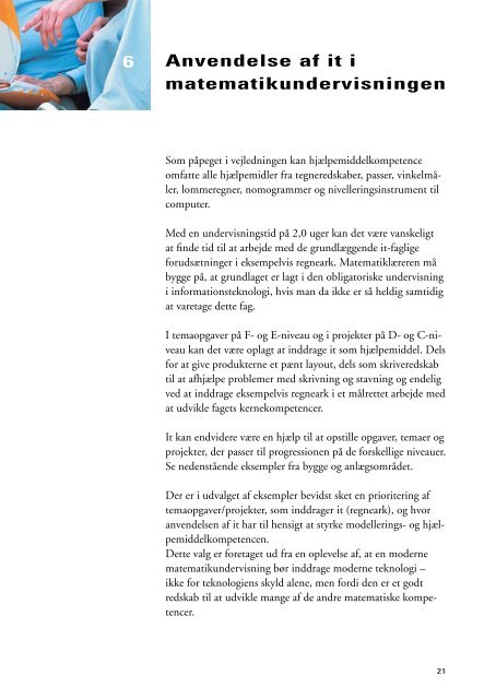 6 Anvendelse af it i matematikundervisningen