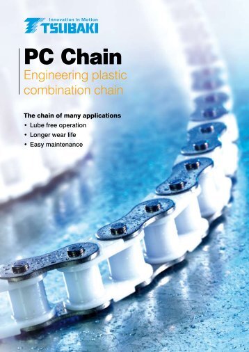 PC Chain Brochure English - Tsubaki Europe