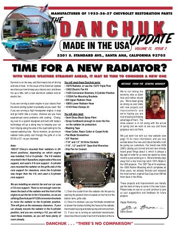 News 15.2 Time For A New Radiator - Danchuk
