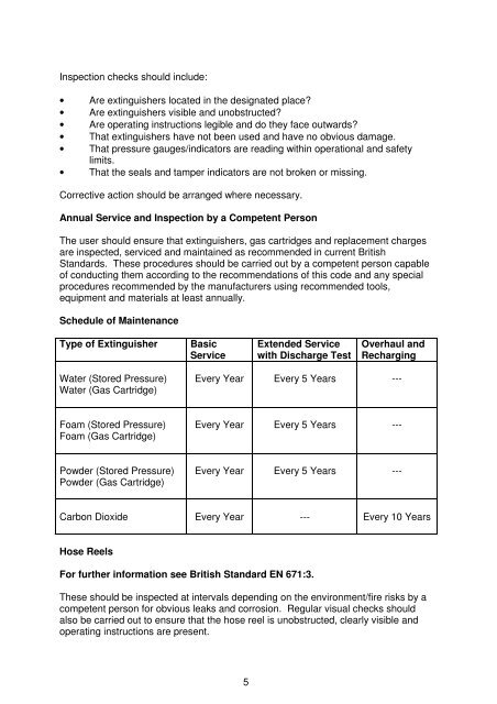 Fire Safety Log Book - Northern Ireland Fire & Rescue Service