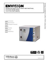 Installation Manual - WaterFurnace