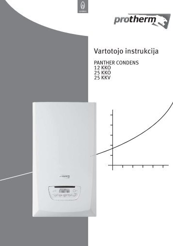 Vartotojo instrukcija - katilai