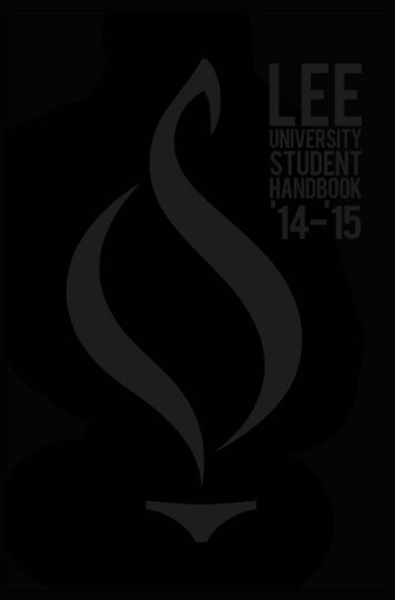Student Handbook - Lee University