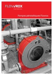 Pompes pÃ©ristaltiques Flowrox