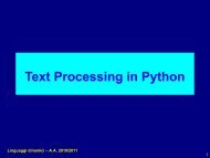 Text Processing in Python - Agentgroup
