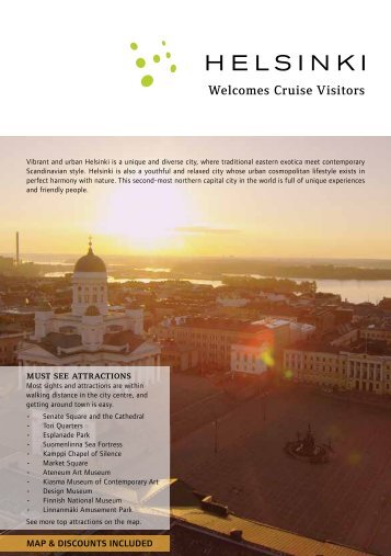 Welcomes Cruise Visitors - Helsinki
