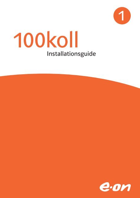 Installationsguide av 100koll - E-on