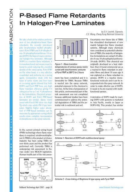 P-Based Flame Retardants In Halogen-Free Laminates - OnBoard ...