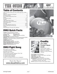 Get it now! - DWU Athletics