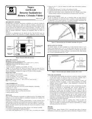 Napco GEM-GB Detector InalÃ¡mbrico Rotura Cristales Vidrio-