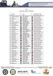 KF3 Liste des inscrits / Entry list - INTREPID JAPAN