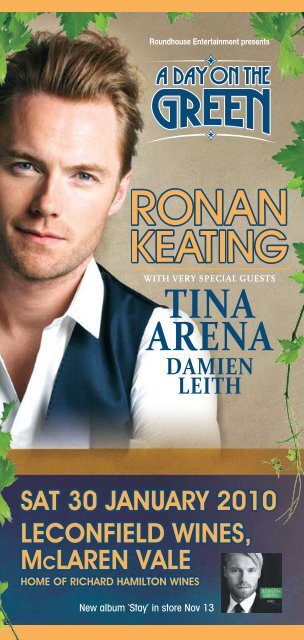 Tina Arena Leconfield Wines