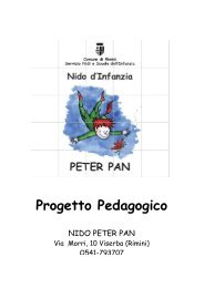 Progetto Pedagogico - Comune di Rimini