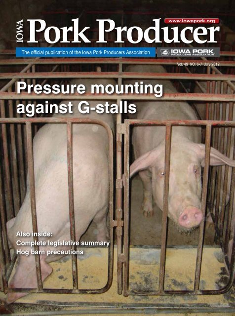 July 2012 Iowa Pork Producers Association