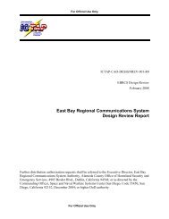 East Bay Regional Communications - San Ramon Valley Fire