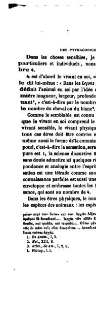 philosophie pythagoricienne - Notes du mont Royal