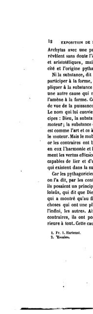 philosophie pythagoricienne - Notes du mont Royal