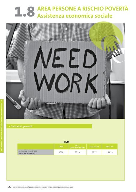 Sozialbericht 2012 - Betrieb fÃ¼r Sozialdienste Bozen