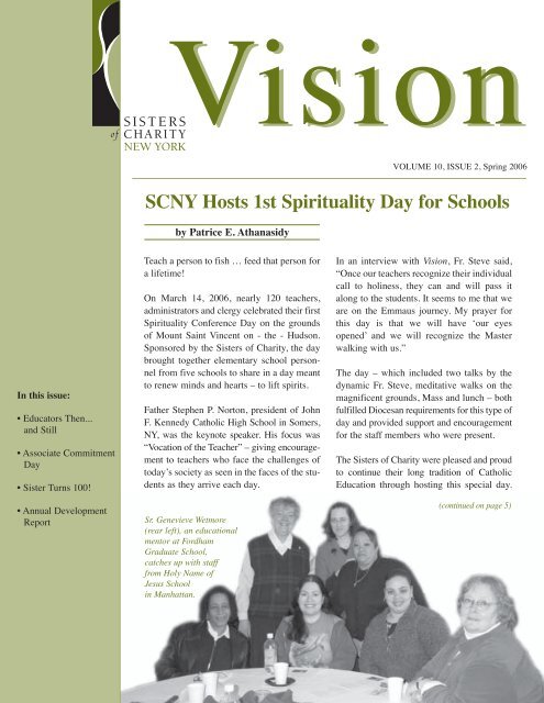 Scny Spring 2006 - Sisters of Charity, New York