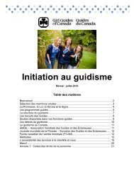 Initiation au guidisme - Forms - Girl Guides of Canada.