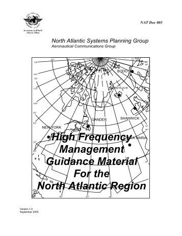 NAT Doc 003 "HF Radio Management Guidance ... - World Air Ops