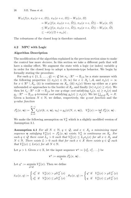 Assessment and Future Directions of Nonlinear Model Predictive ...