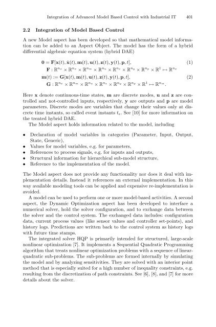 Assessment and Future Directions of Nonlinear Model Predictive ...