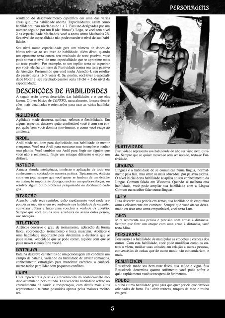 Crônicas de Gelo e Fogo RPG