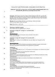 Verslag 23-01-2013 - vastgesteld- - TU Delft Studentenportal