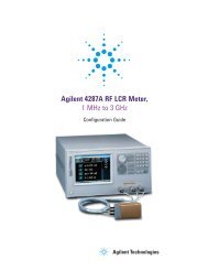 Agilent 4287A RF LCR Meter, 1 MHz to 3 GHz - Agilent Technologies