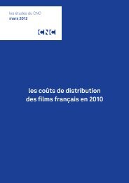 Les coÃ»ts de distribution des films franÃ§ais en 2010 - L'ARP