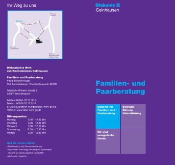 Familien- und Paarberatung - Diakonie Gelnhausen