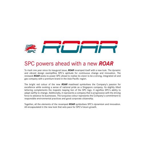 Powering Ahead - SPC